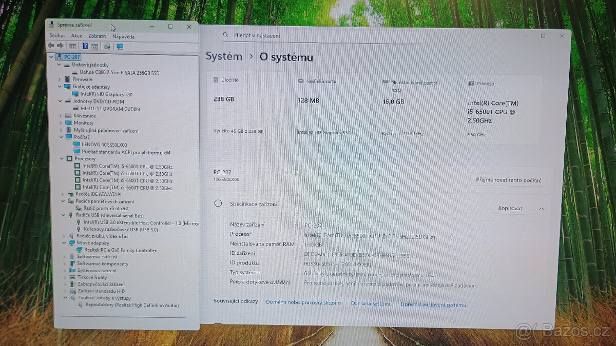 PC#207 Lenovo M700, Core i5, SSD256GB, 16GB, W11 - 3