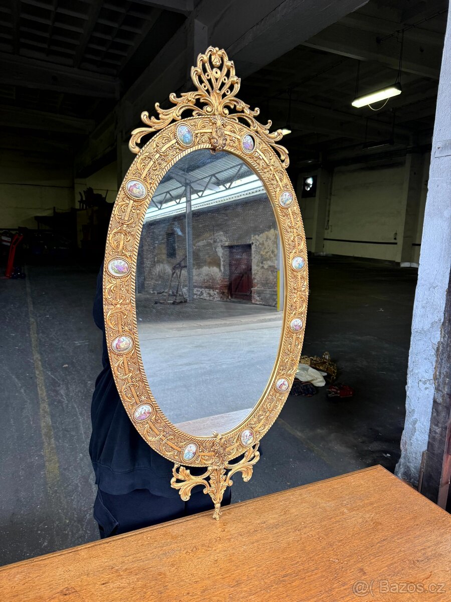 Zrcadlo a konzole s mramorem (132051) - 3