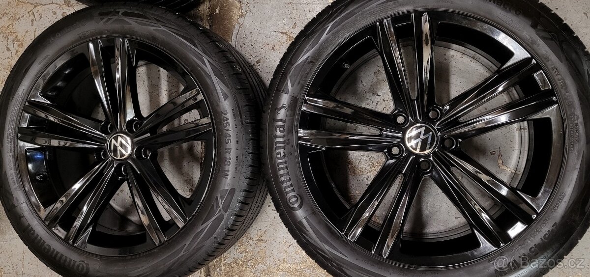 Arteon,Passat Alltrack, VW,alu 18',Sebring,černé,letní,tpms - 3