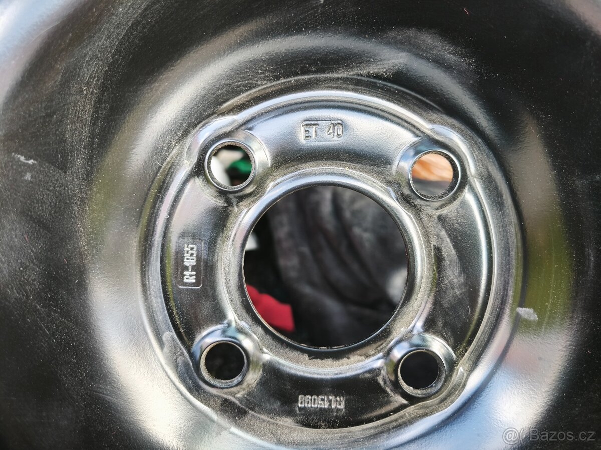 Plechové disky R15 6J E40 - 3