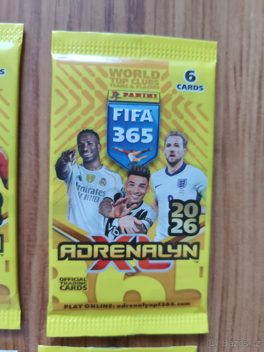 Fotbalové kartičky Adrenalyn - Fifa 365 2026 - Balíčky - 3