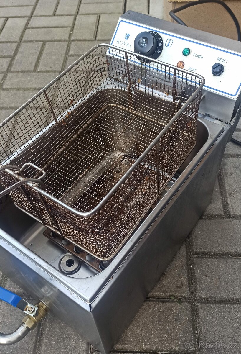 Elektrická Gastro friteza 17 l - 3