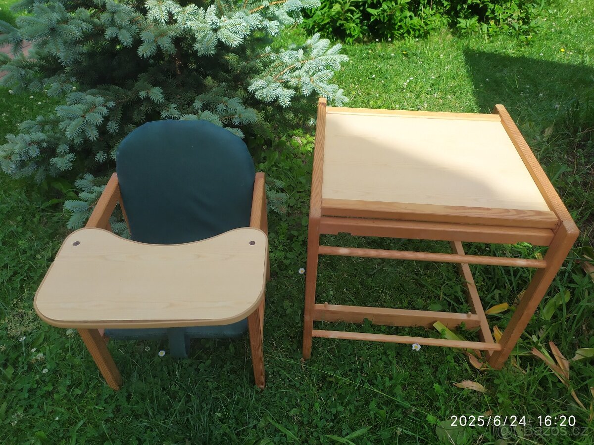 Dětská stolička dřevěná - 3