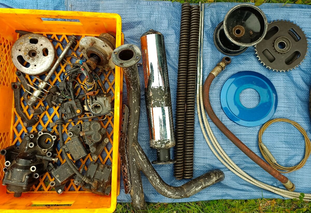 Díly na motocykl jawa čz pionýr kývačka automobil škoda apod - 3