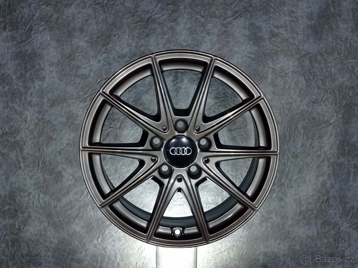 Alu kola 16" 5x112 Chrom Shadow Mercedes Audi VW Škoda Seat - 3