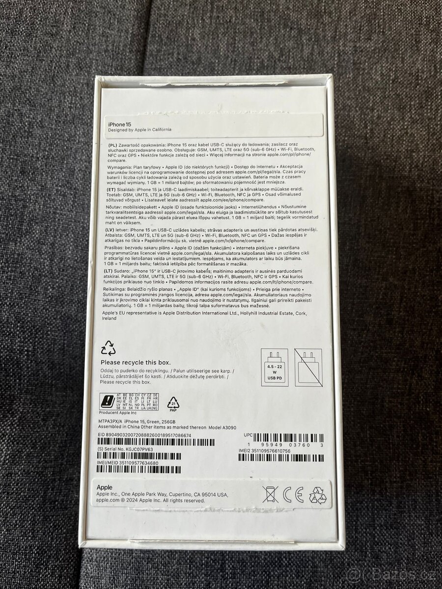 Nový Iphone 15 256Gb - 3