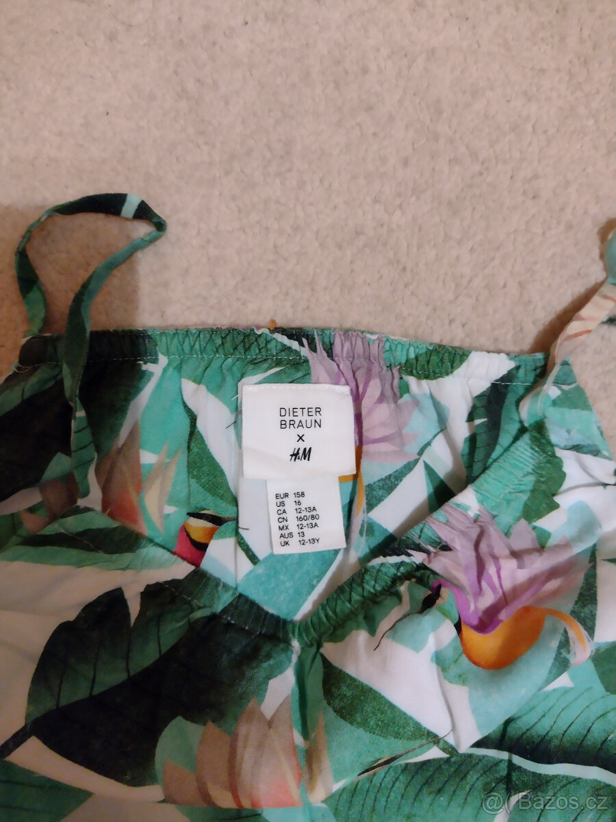 DÍVČÍ LETNÍ OVERAL - vel. 158 - 3