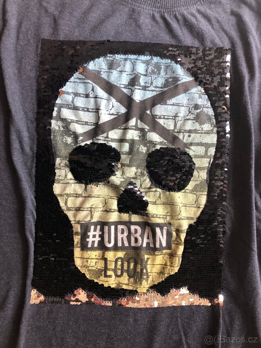 Triko vel. 152 - 158 s flitry - 3