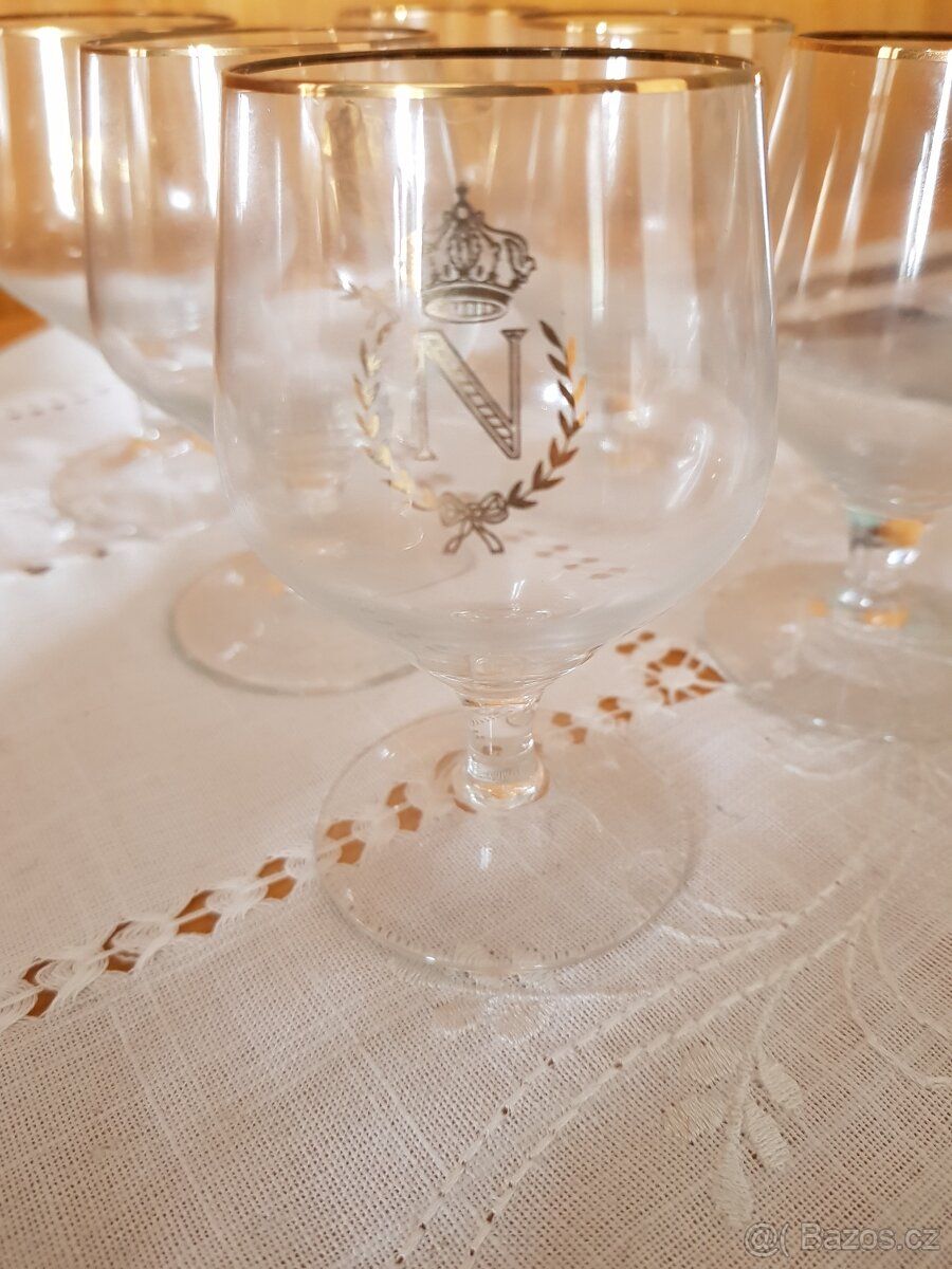 Skleničky na koňak, skleničky Napoleonky - 3