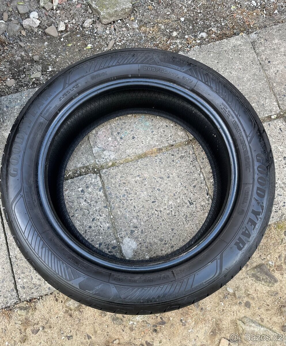 Letní pneu 205/55/R17 Goodyear - 3