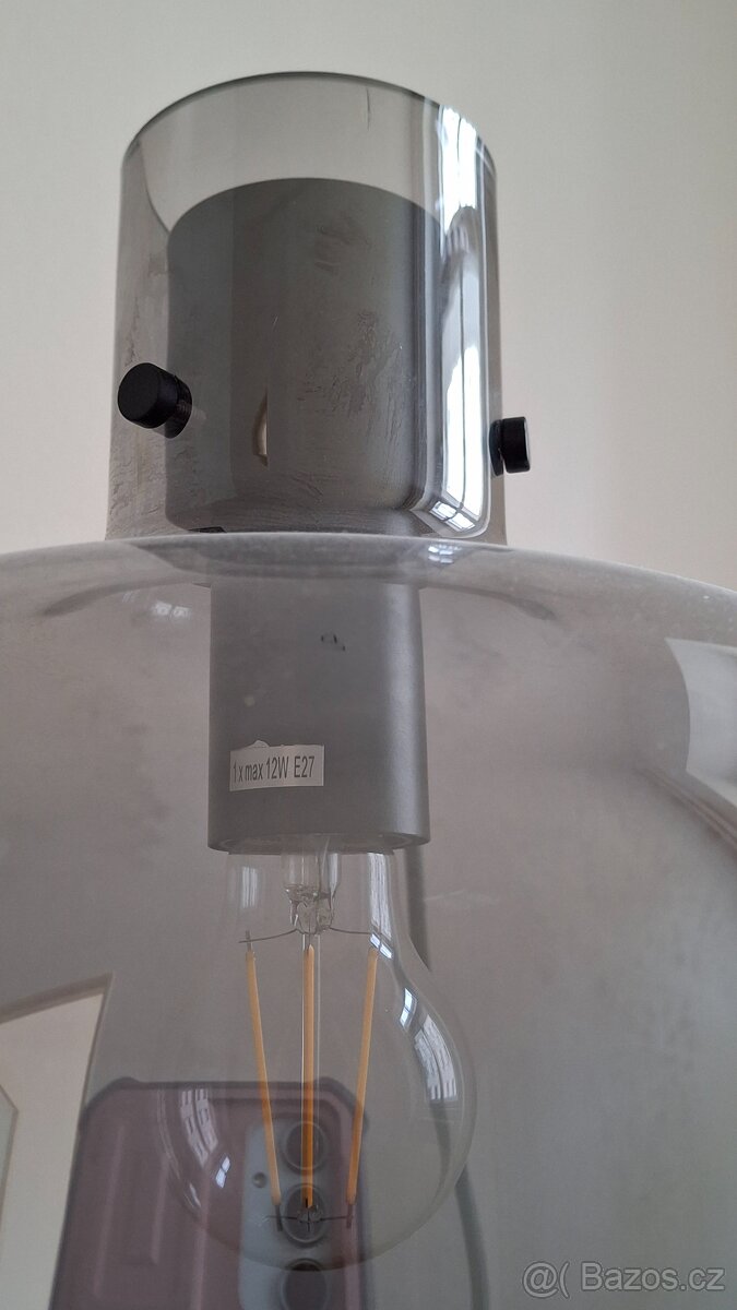 Velký kouřový lustr 2ks - 3