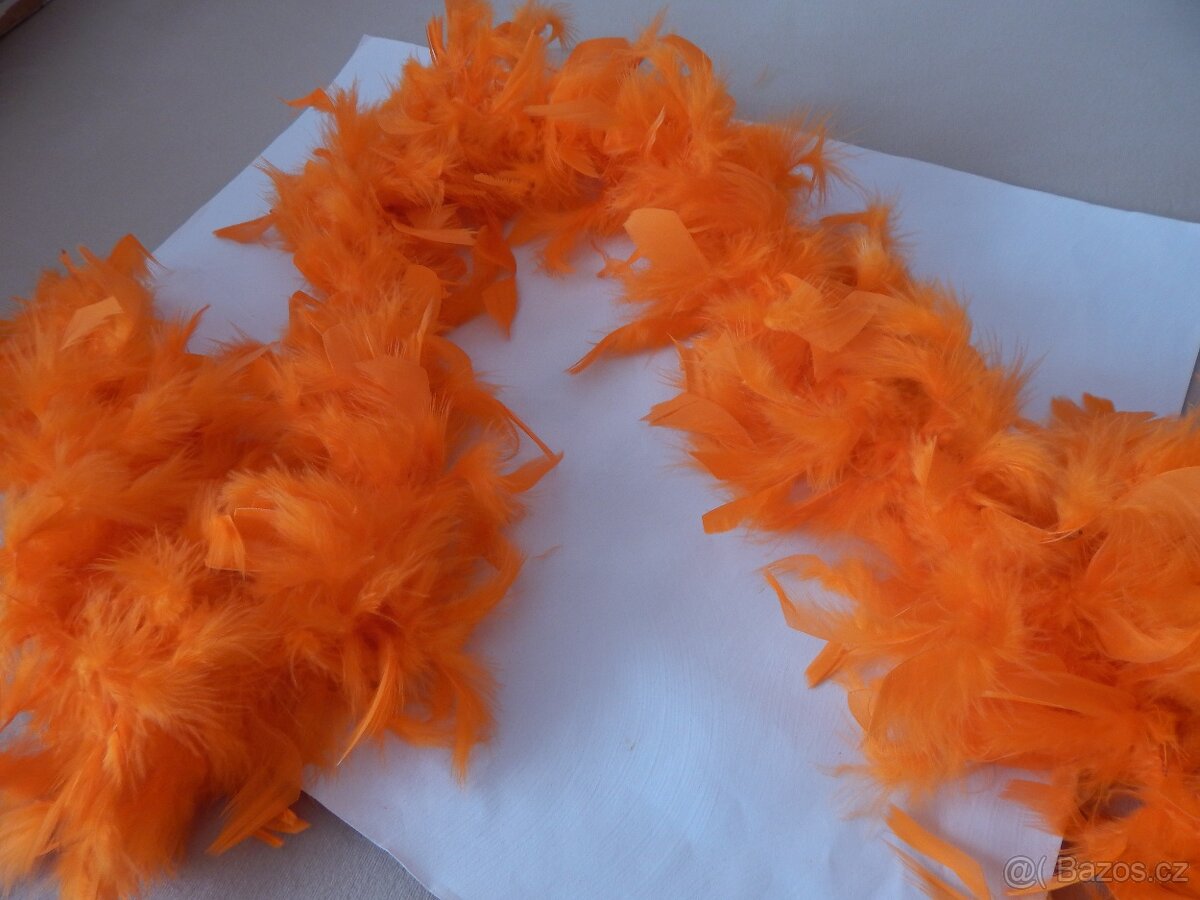 Péřové BOA - 2 metry - 3