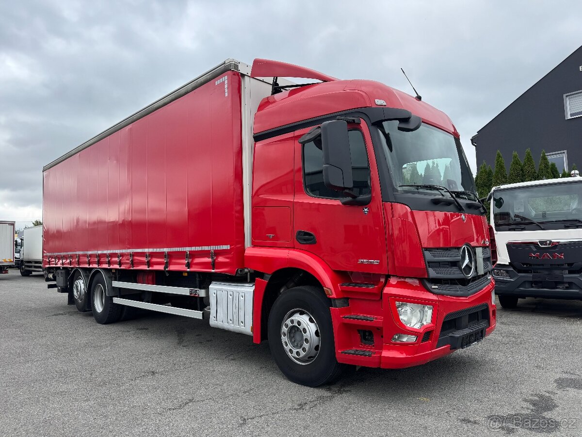 MERCEDES ACTROS 2536L 6X2, ČELO, 22PALET, LŮŽKO - 3