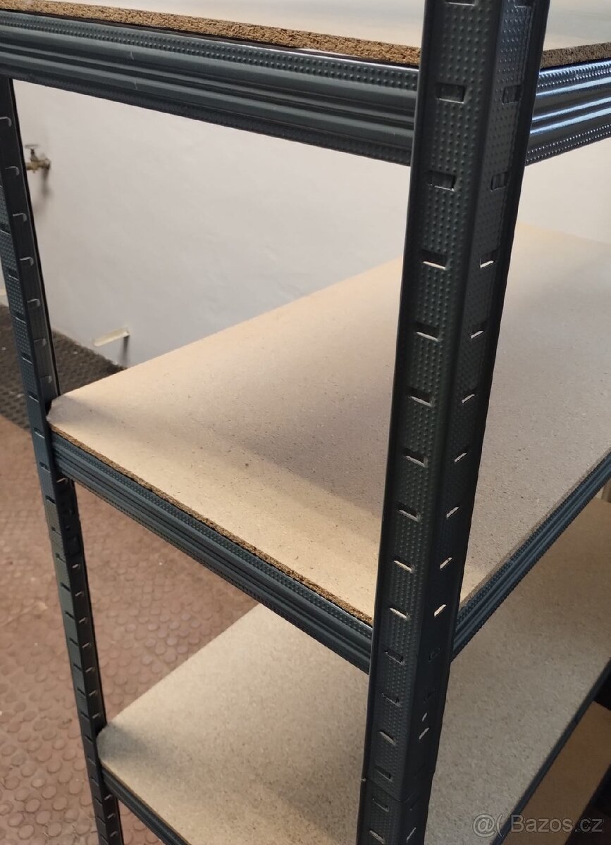 Regál kovový 90x178x45 - 3