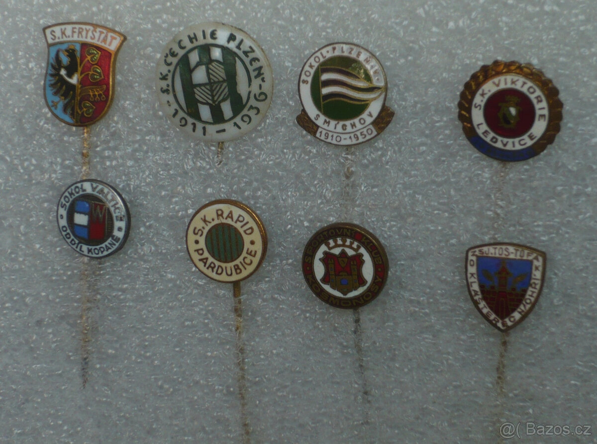 Staré fotbalové odznaky kopaná - 3