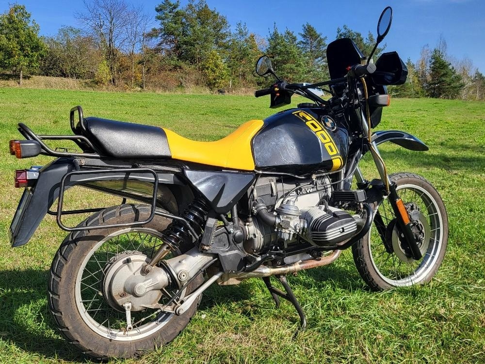 BMW R100 GS ,1988, CZ doklady,shodna čísla R+M,po servise - 3