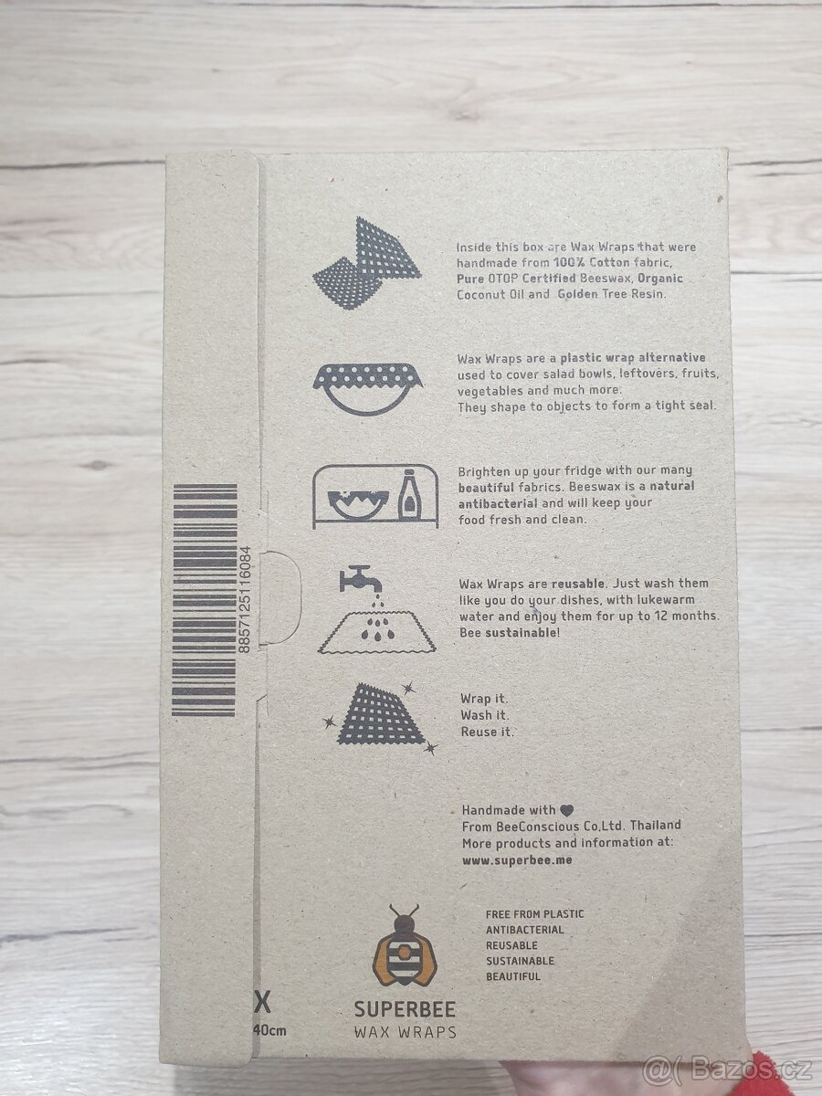 Voskované obaly, plátýnka zn.Superbee - 3