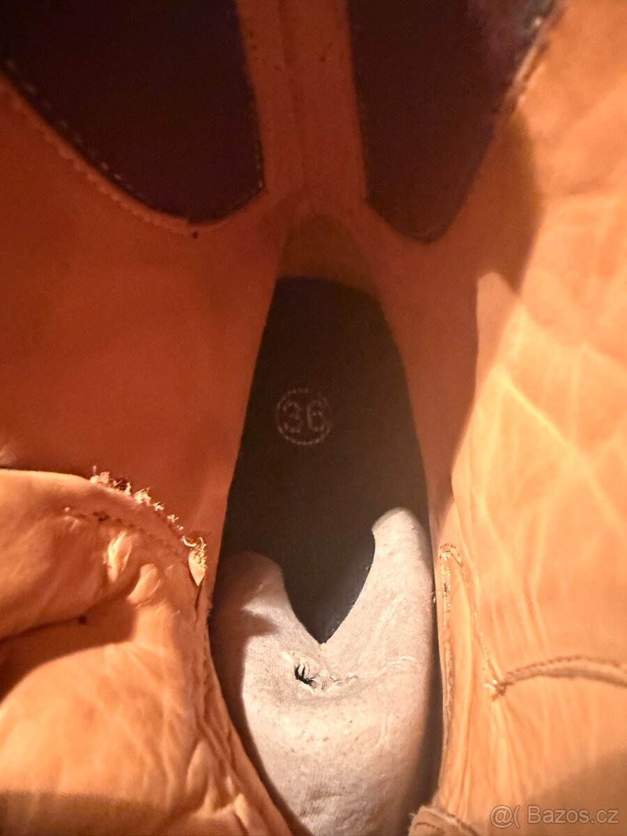 Jezdecká perka CRW, jezdecké boty - vel. 36 - 3