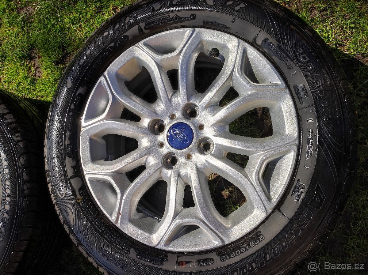 Letní sada Ford Ecosport r16 4x108 Goodyear 205/60/16 - 3