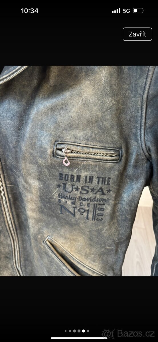 KOŽENÁ BUNDA HARLEY DAVIDSON - 3