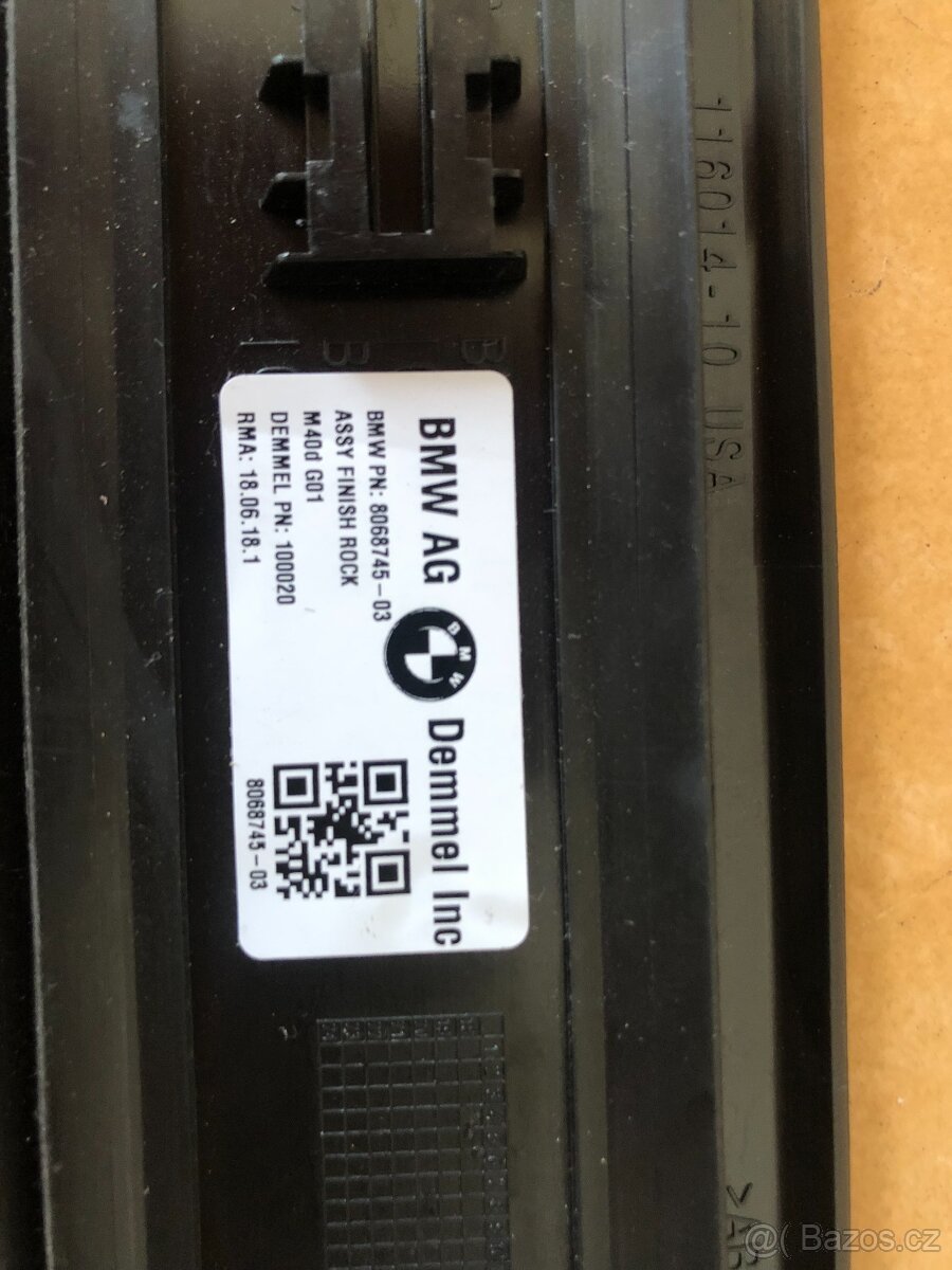 BMW X4 G02 M40d - prahová lišta - 3