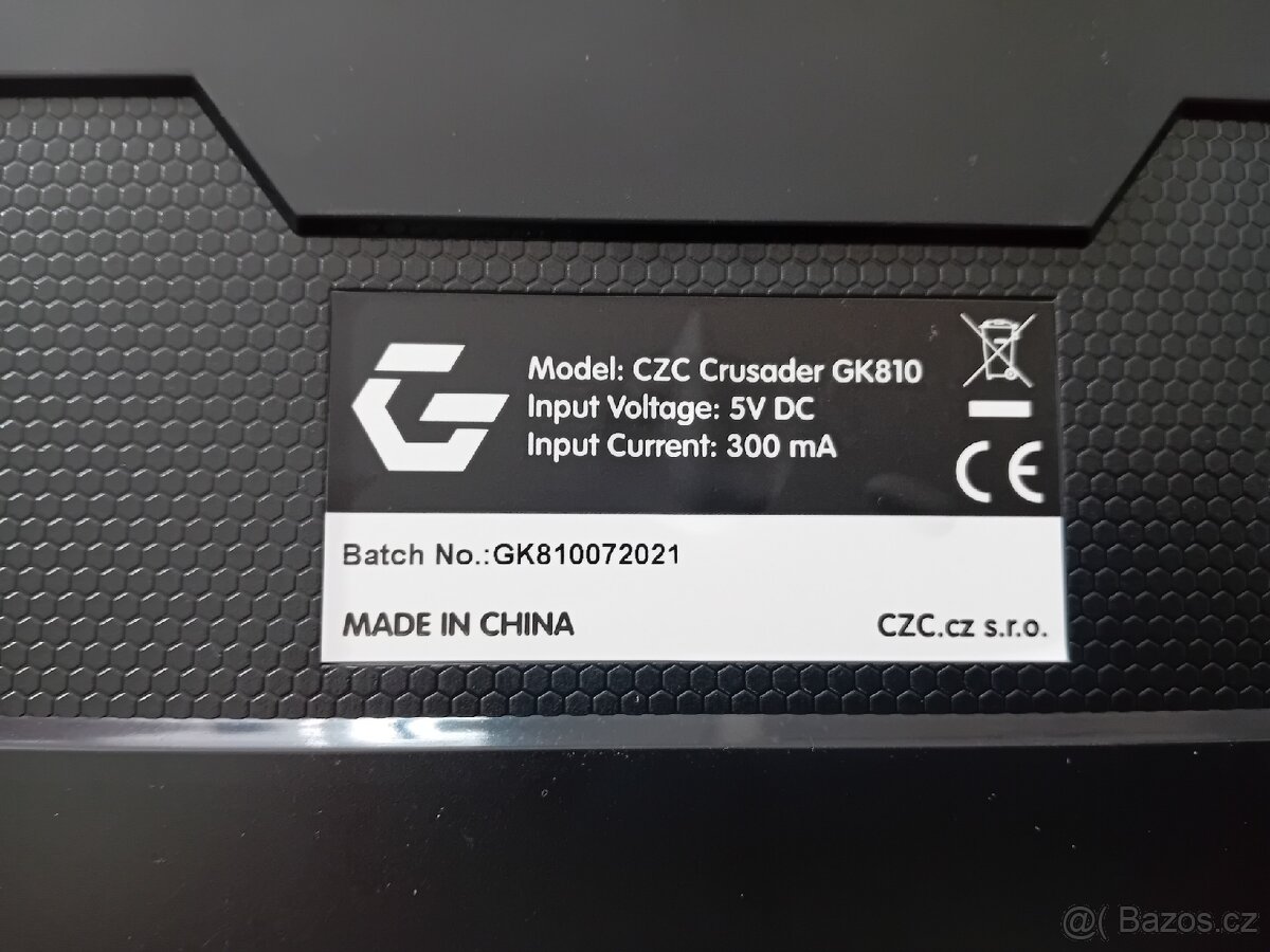 Herní klávesnice Gaming Crusander - 3