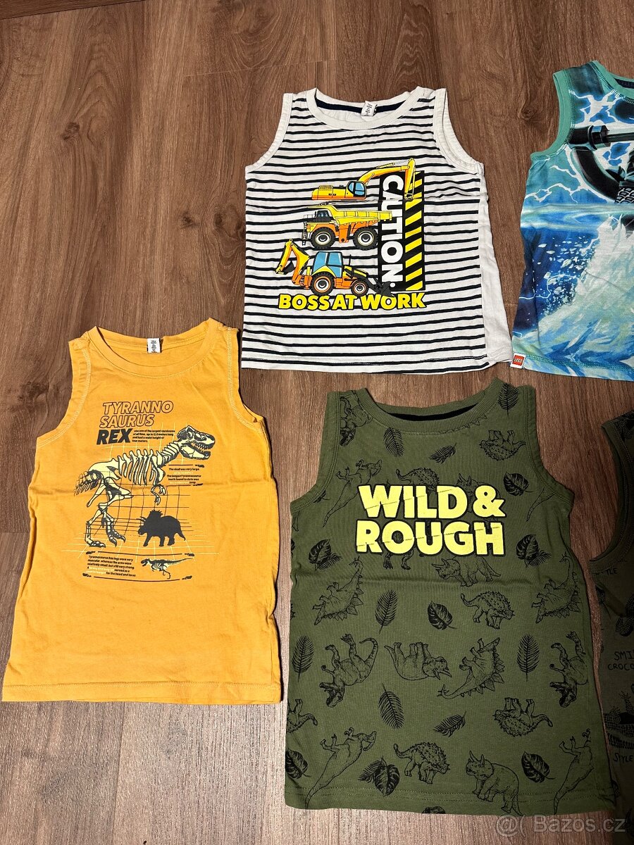Dětská tílka vel. 122 - 3