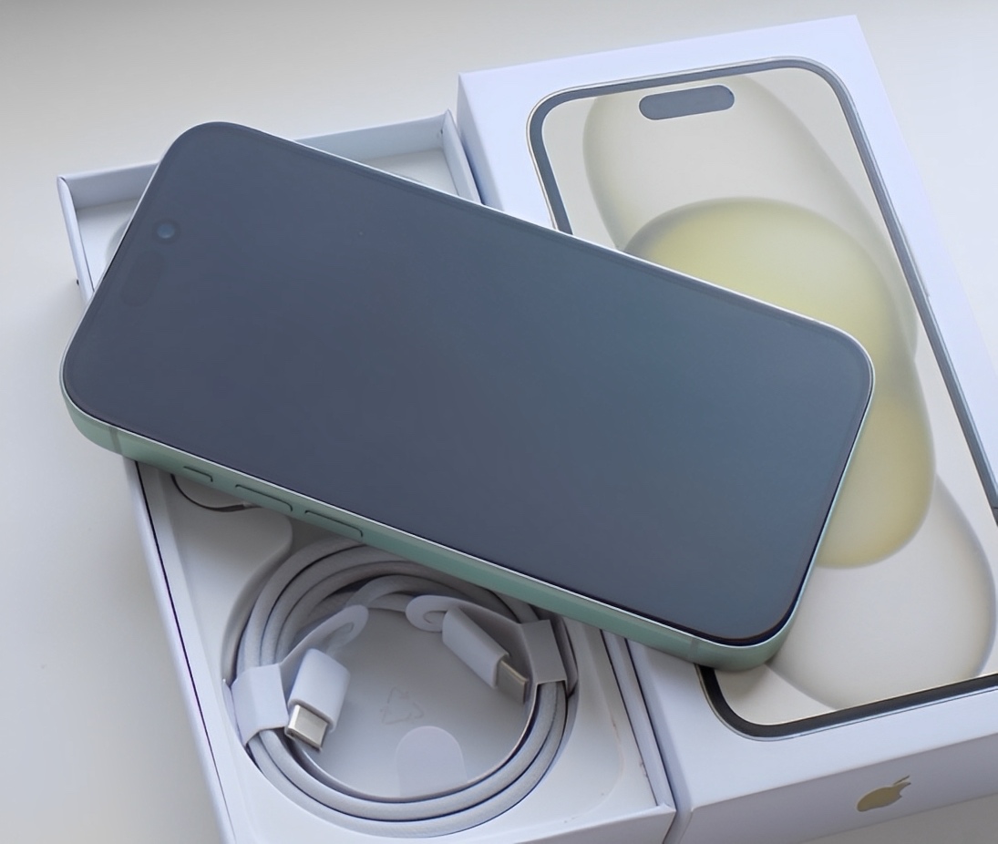 iPhone 15 Green BATERIE 100% TOP - 3