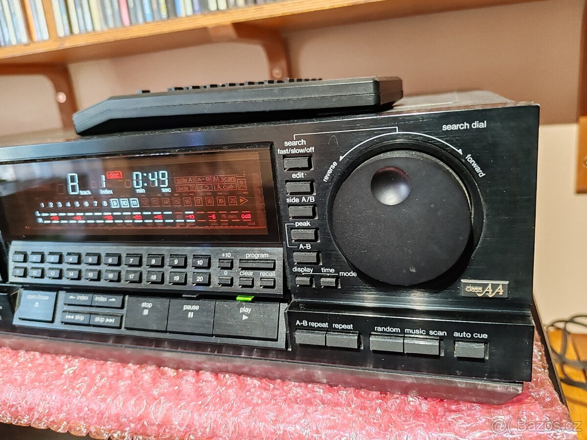 CD TECHNICS SL-P990 + Dálka, JAPAN 100V černá - 3