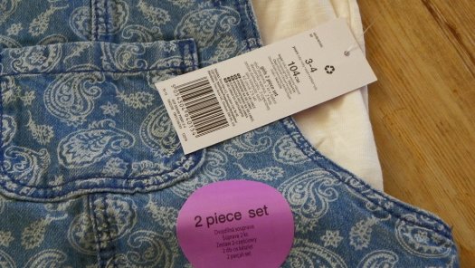 Dívčí šatičky 104 F&F - 3