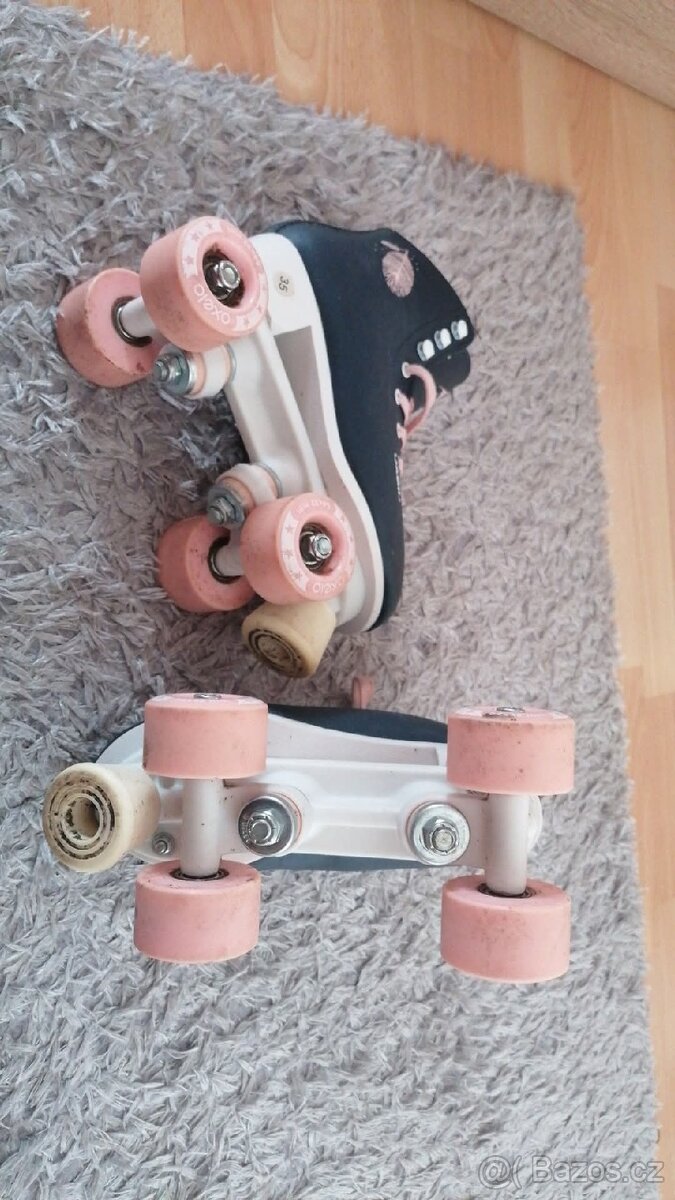 Prodám kolečkové brusle Oxelo - 3