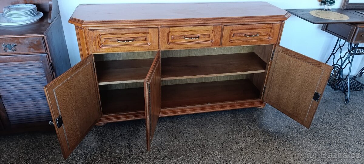 Rustikální komoda, masív, Nábytek s příběhem - 3