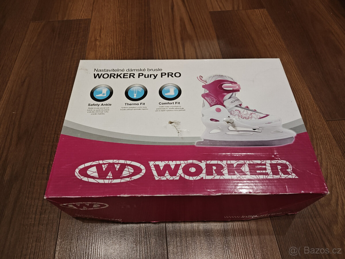 Dámské brusle Worker Pury Pro - 3