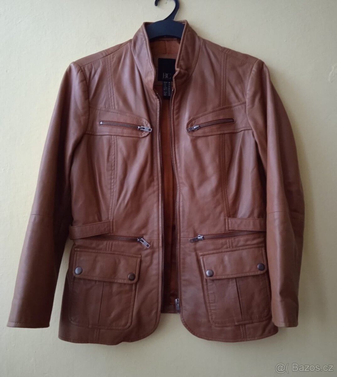 Kožená bunda, velikost 36 - 3