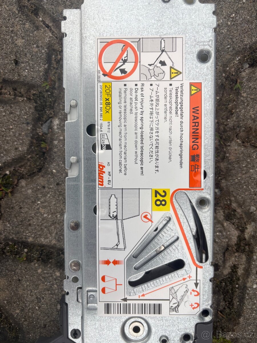 Mechanismus Blum Aventos HF top - 3