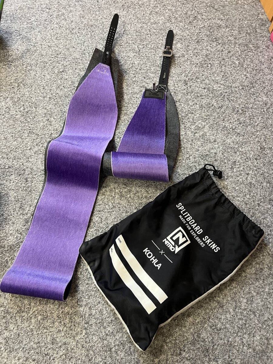 Komplet Splitboard NITRO 150cm i vázání a hůlky - 3