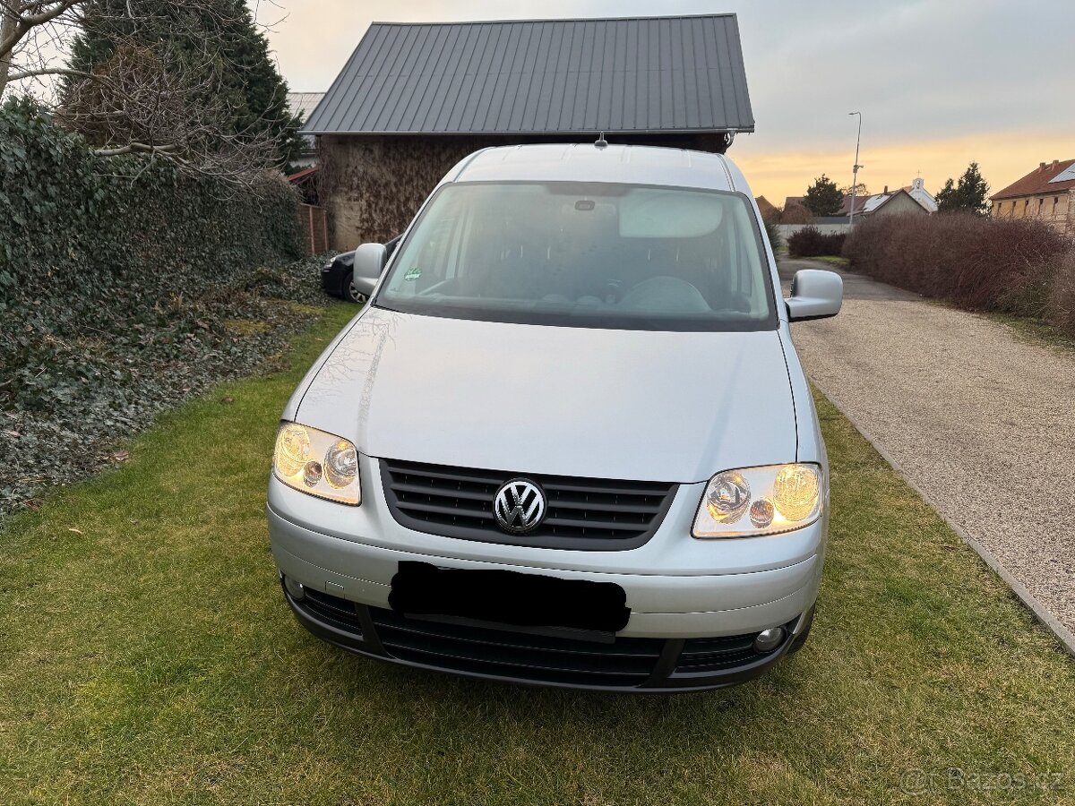 Vw Caddy Maxi 1.9tdi 7 mist Team,alu,navi,park.senzor - 3