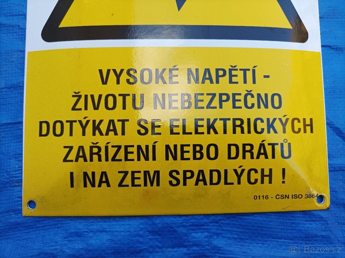 Výstražná cedule - 3