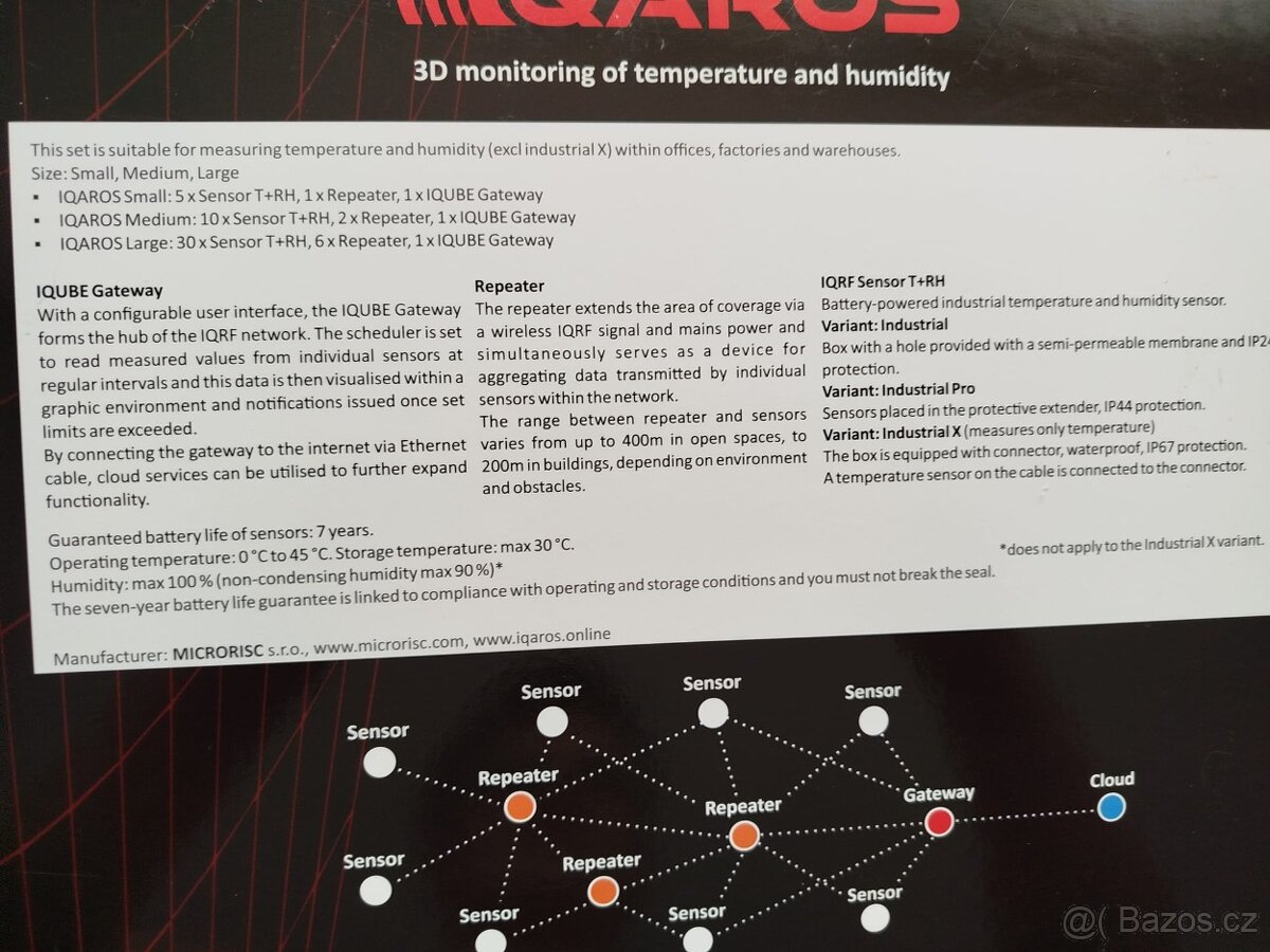 Sada pro monitoring teploty a vlhkosti - NOVÁ - 3