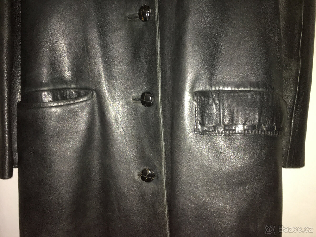 Dámský kožený kabát _ 60.léta - 3