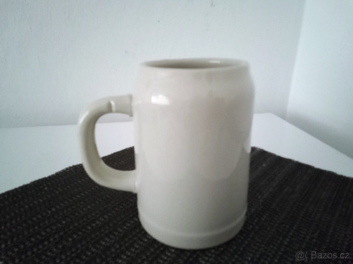 Keramický korbel - krýgl - půllitr - 3