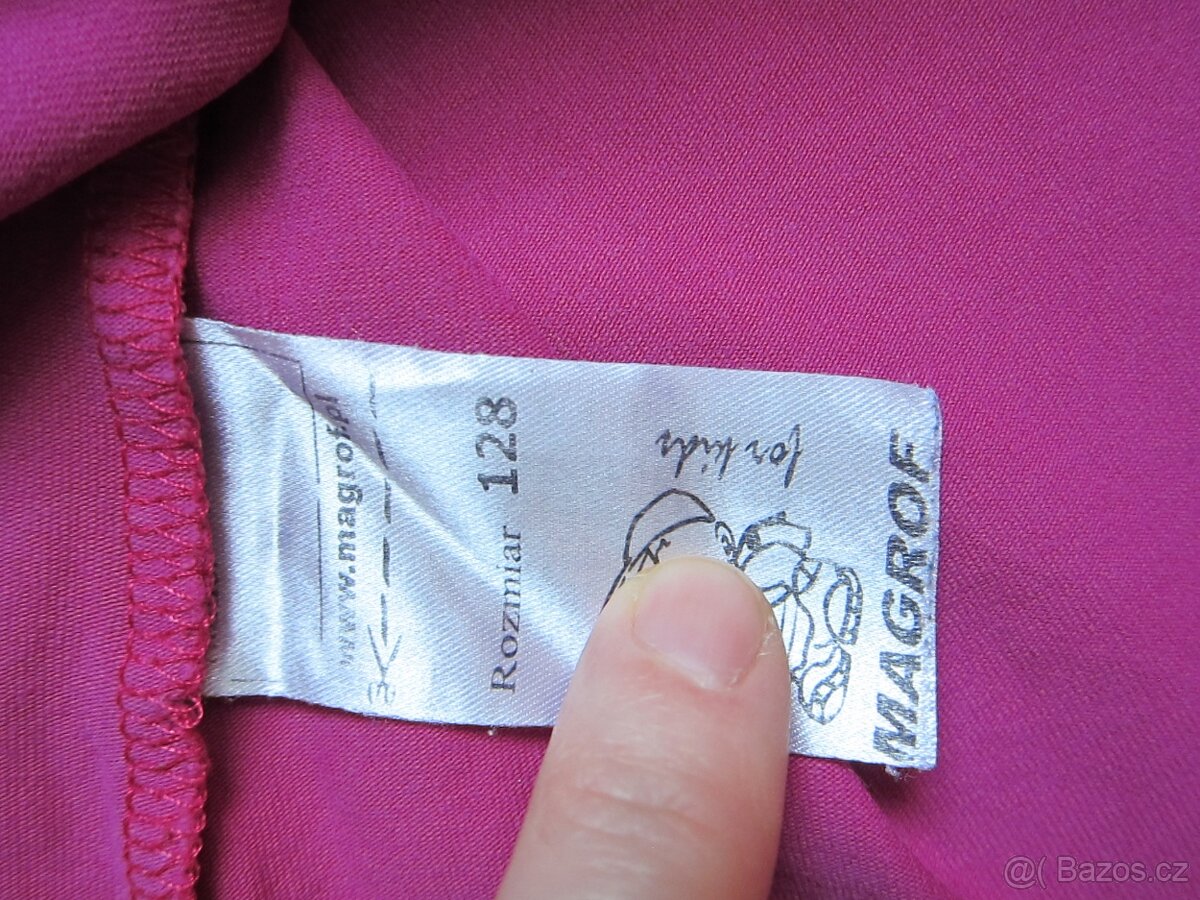 Dívčí tričko s dlouhým rukávem vel. 128 - 3