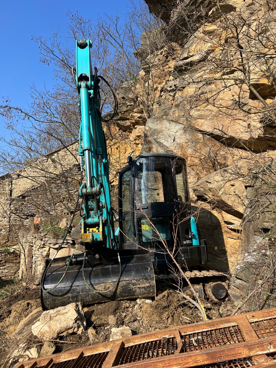 Pasový bagr Kobelco SK55SR - 3