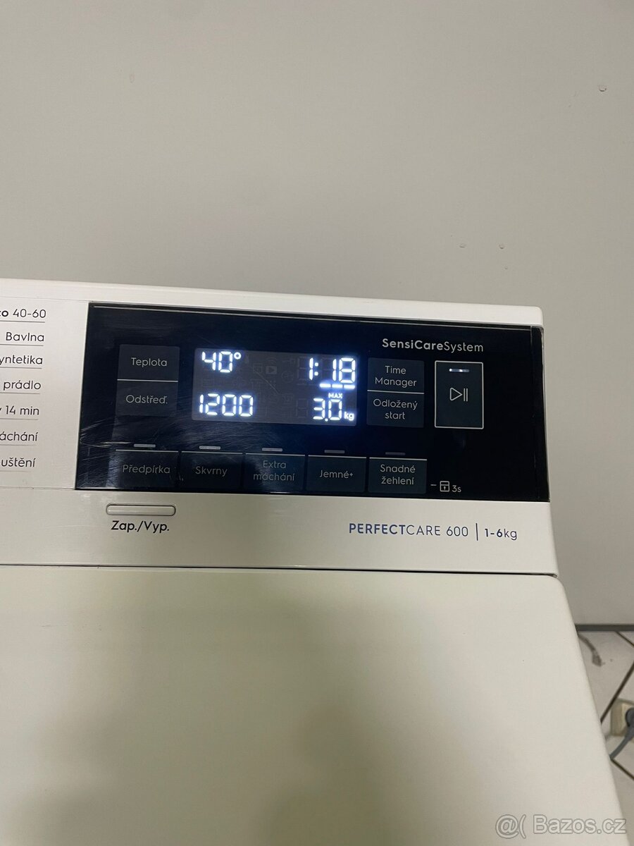 Pračka Electrolux EW6T3262C řady SensiCare 600 1300ot/min/ t - 3