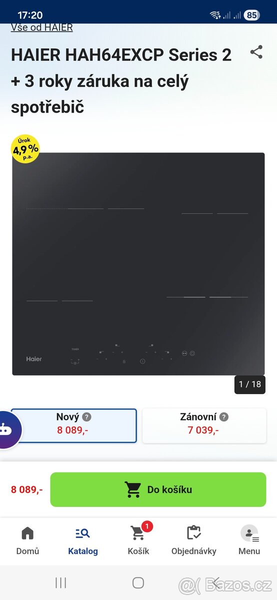 Varná deska Haier - 3