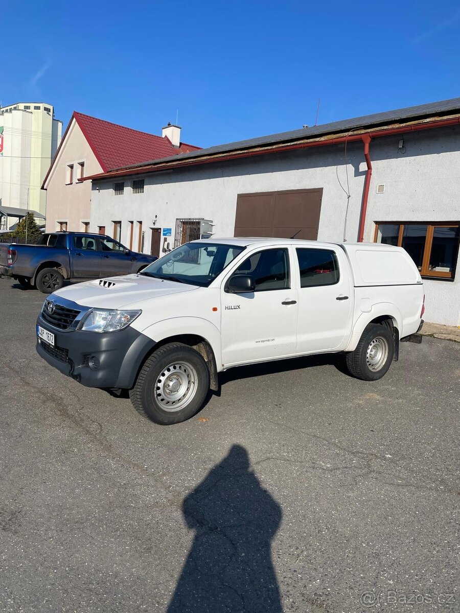 Toyota Hilux na práci