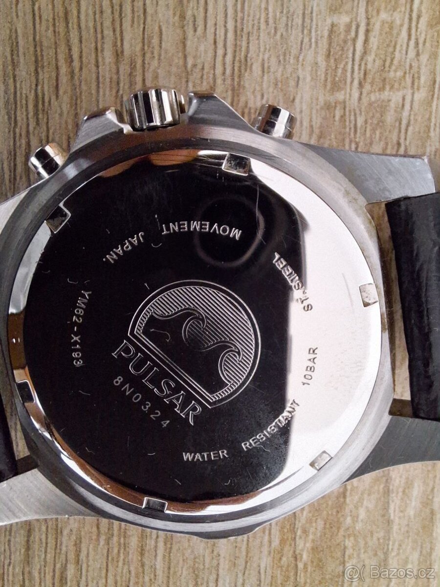 Hodinky Pulsar YM62 X193 Aviator Style (Model 8N0324) - 3