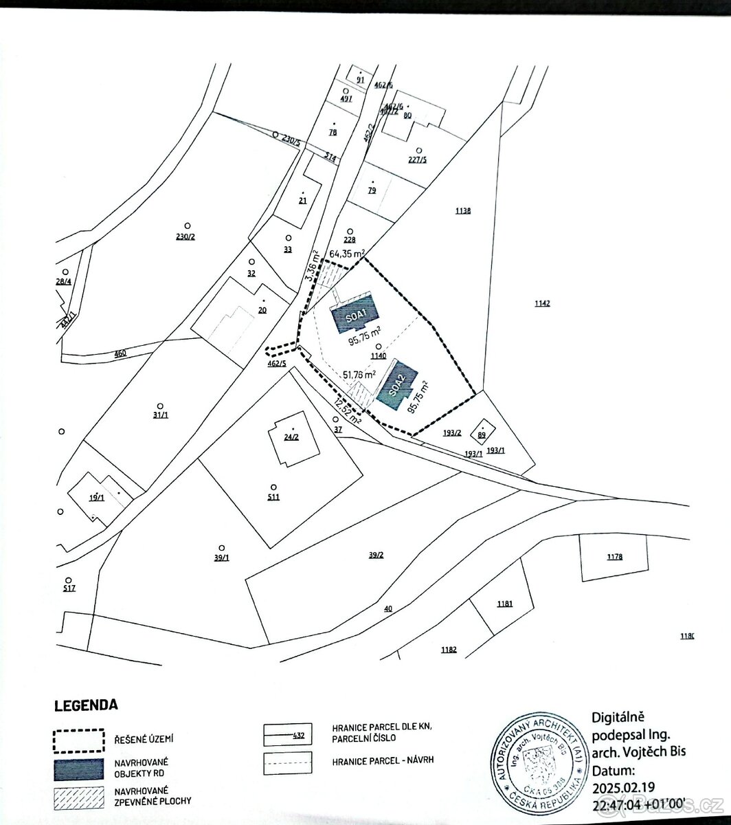 Prodej stavebního pozemku vč.stav.povolení Janůvky (Svitavy) - 3
