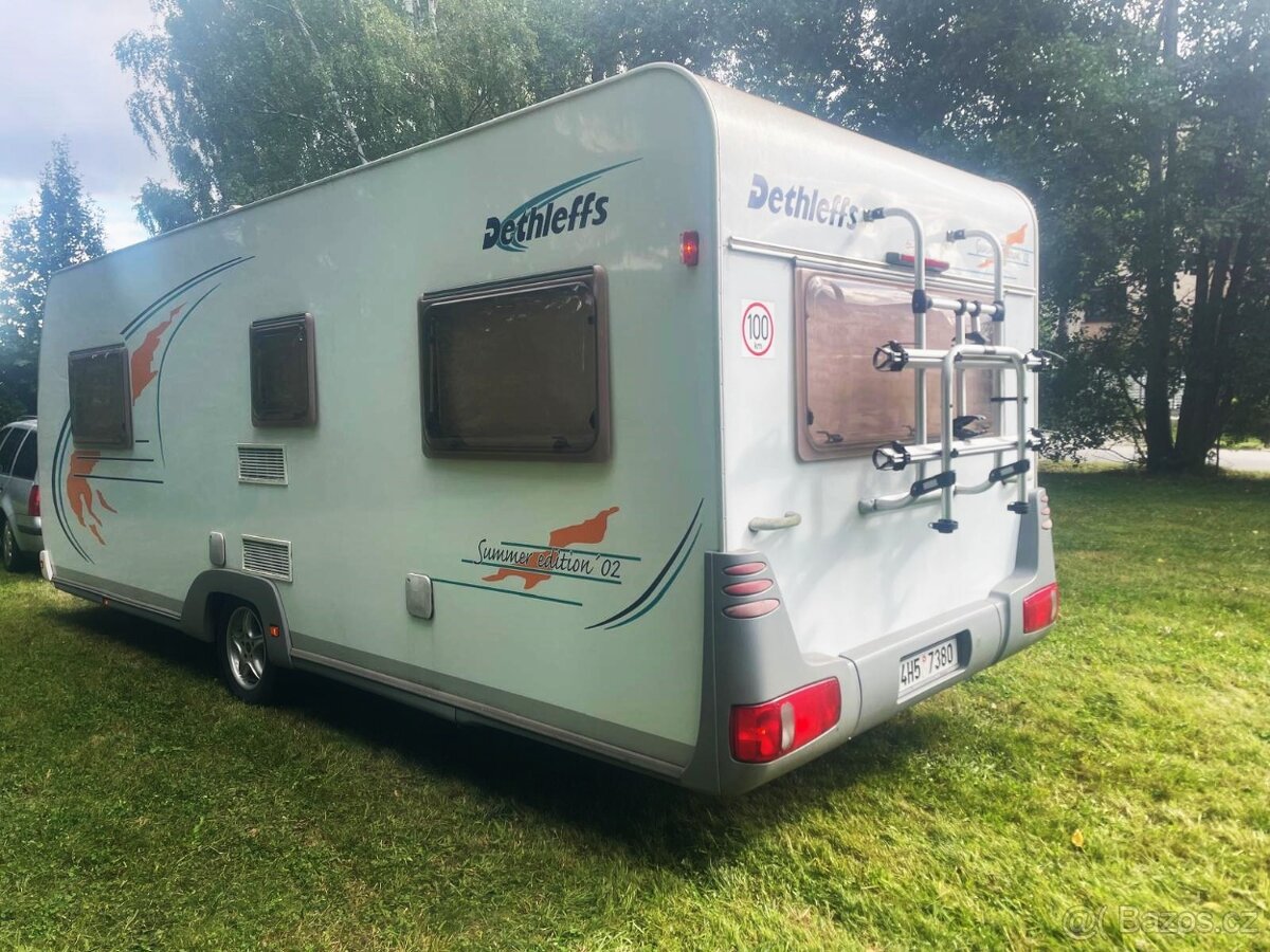 DETHLEFFS 540, předstan, solár, palandy, 100km/h - 3