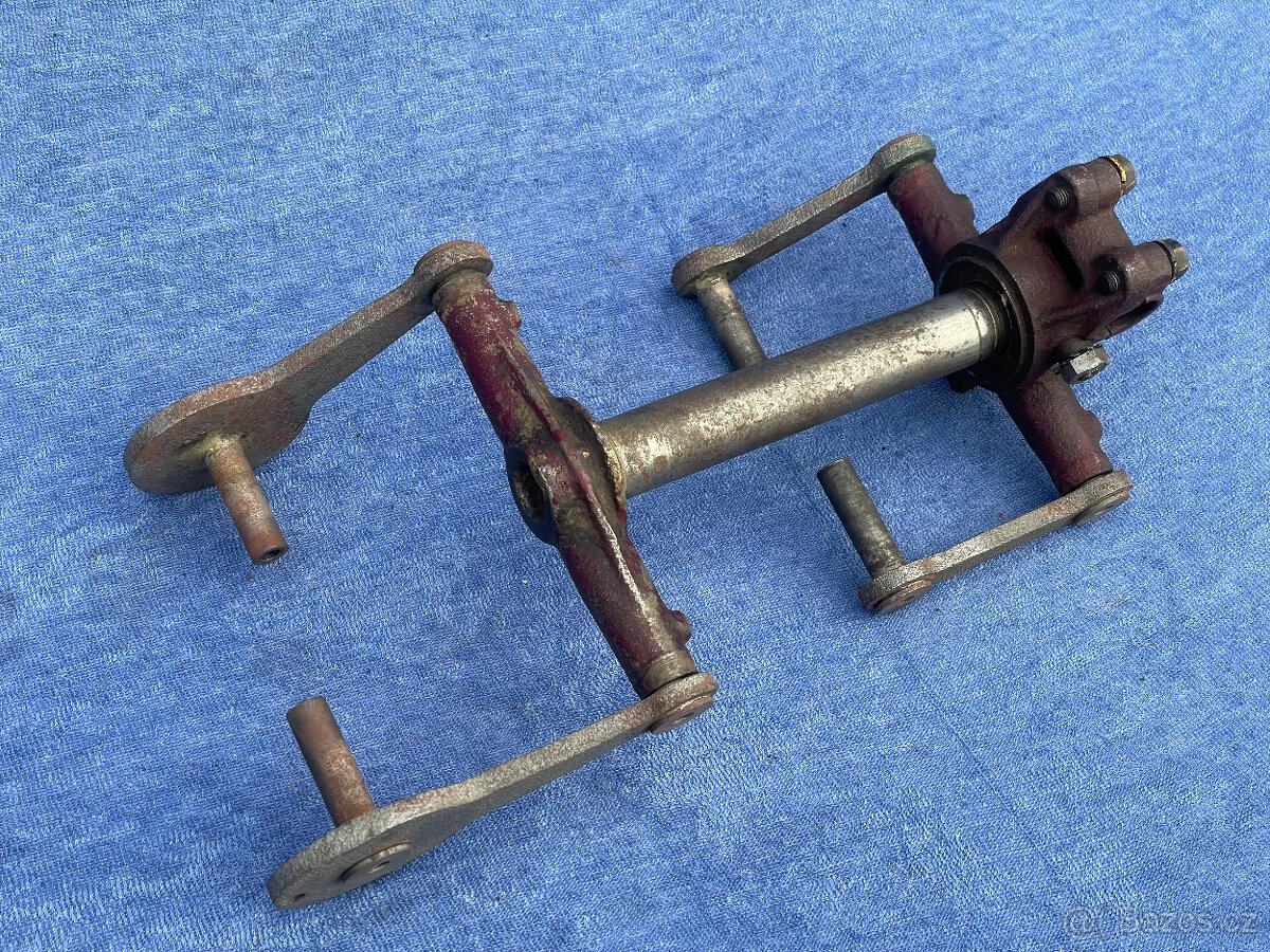 Jawa 250 SPECIÁL/FJ - Krk řízení / vahadla - 3